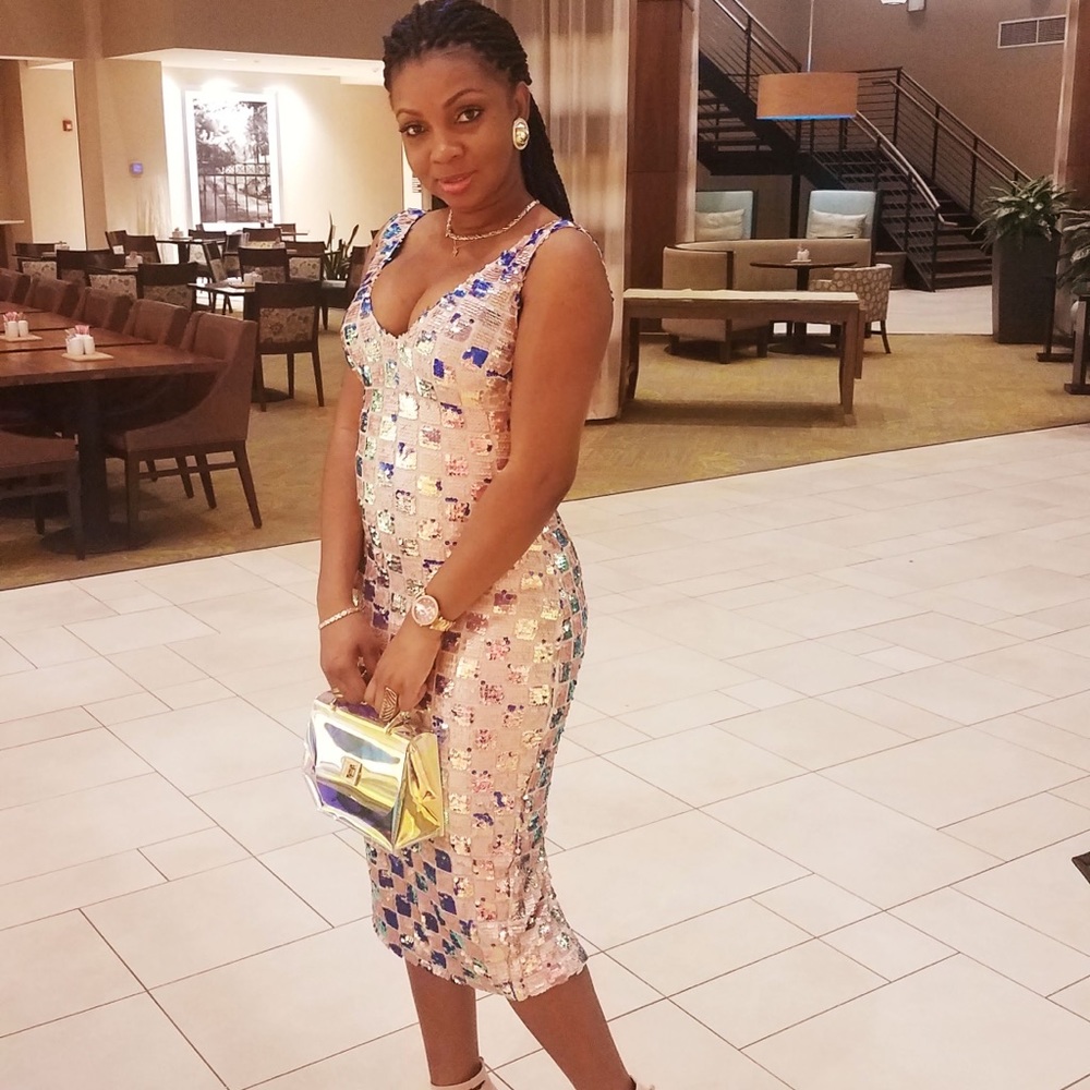 Fashion Nova - Sequin Dress (M)
